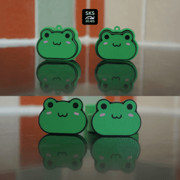 Frog Mechanical Keycap Clicker 3d model