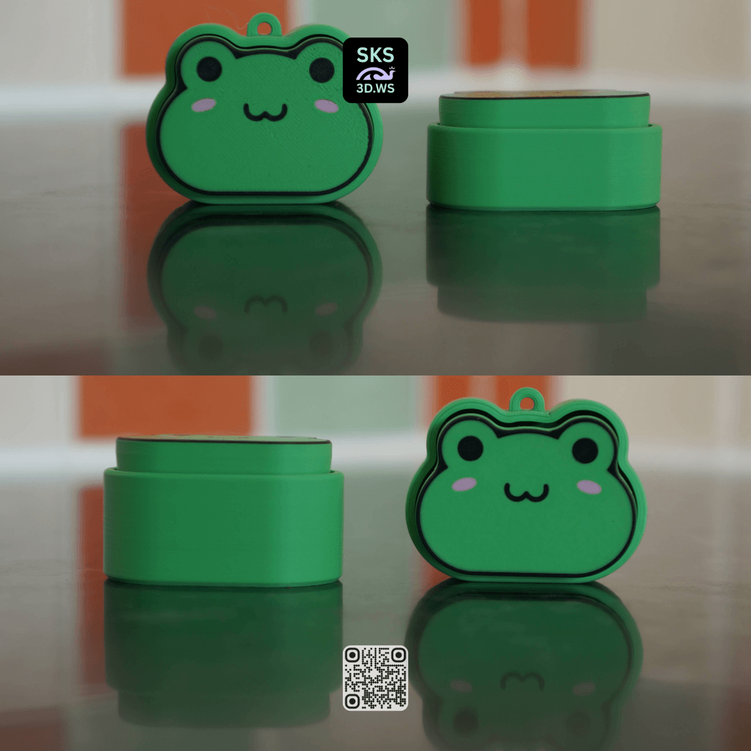 Frog Mechanical Keycap Clicker 3d model