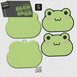 Frog Mechanical Keycap Clicker 3d model