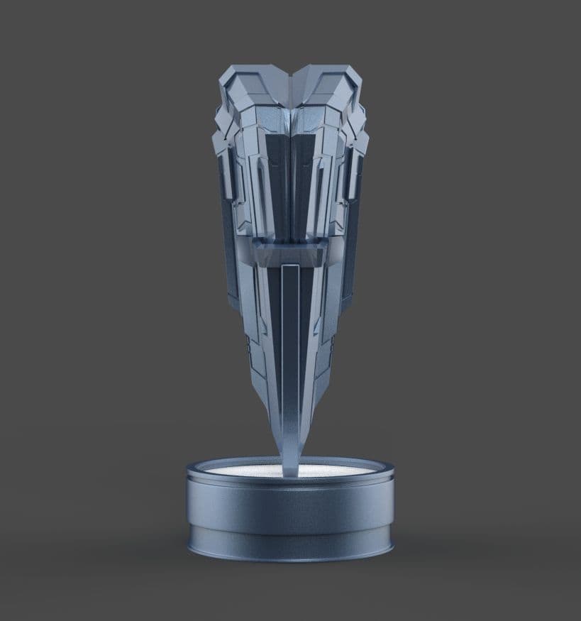 Halo Keystone Artifact 3d model