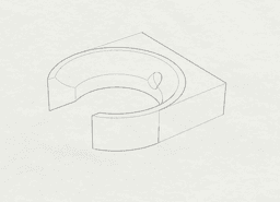 Baseball wall holder 3d model