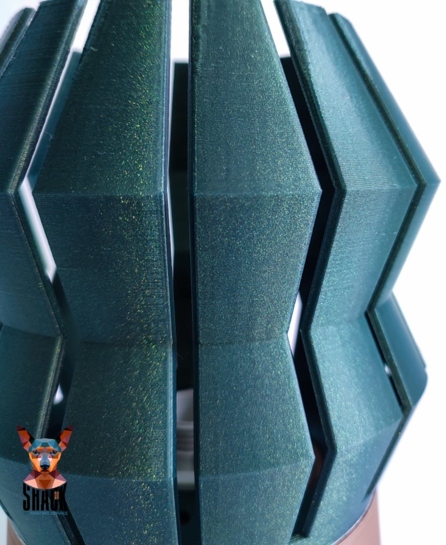 Geometric Glow Lamp 3d model