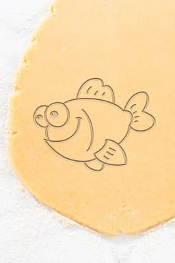 Fish Cookie Cutter, Biscuit Cutter 3d model