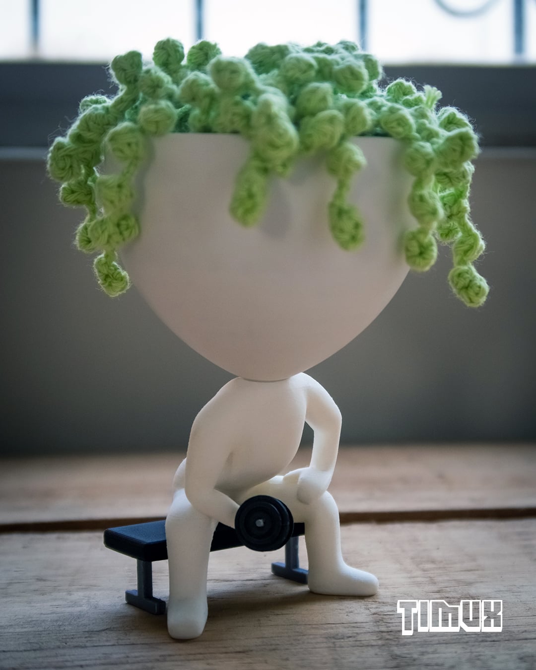 ROBERT PLANT EXERCISING WITH A DUMBBELL 3d model