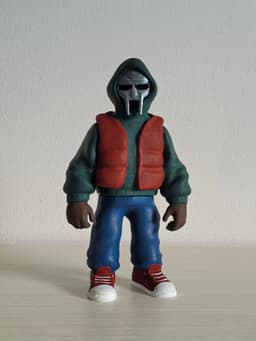 MFDOOM VYNIL STYLE FIGURE 3d model