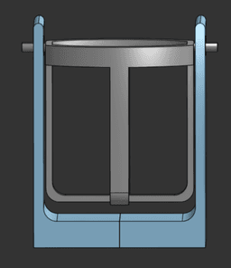 Pivoting Soap Holder 3d model