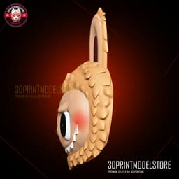 Labubu The Monster Cosplay Mask, Anime, Props, Halloween 3d model