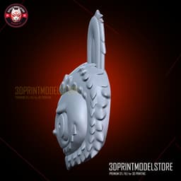 Labubu The Monster Cosplay Mask, Anime, Props, Halloween 3d model
