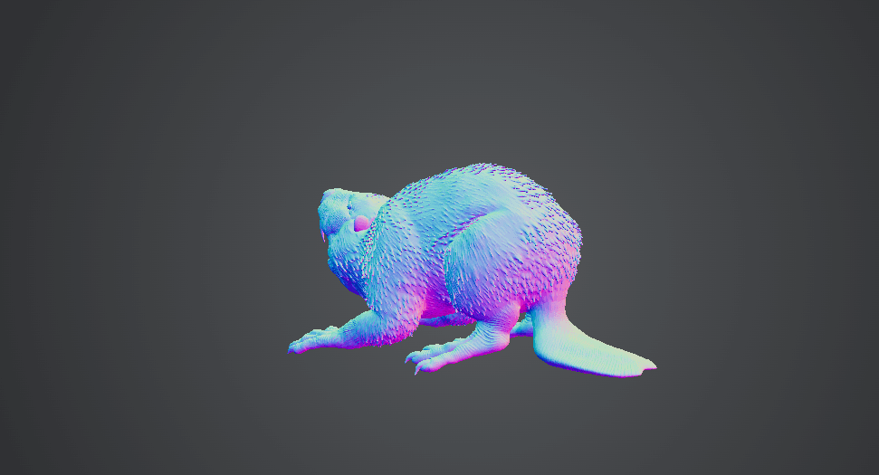 CASTRO(BEAVER) 3d model