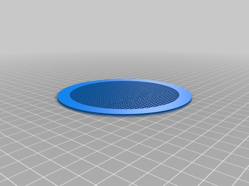 Fine mesh screen. 3d model