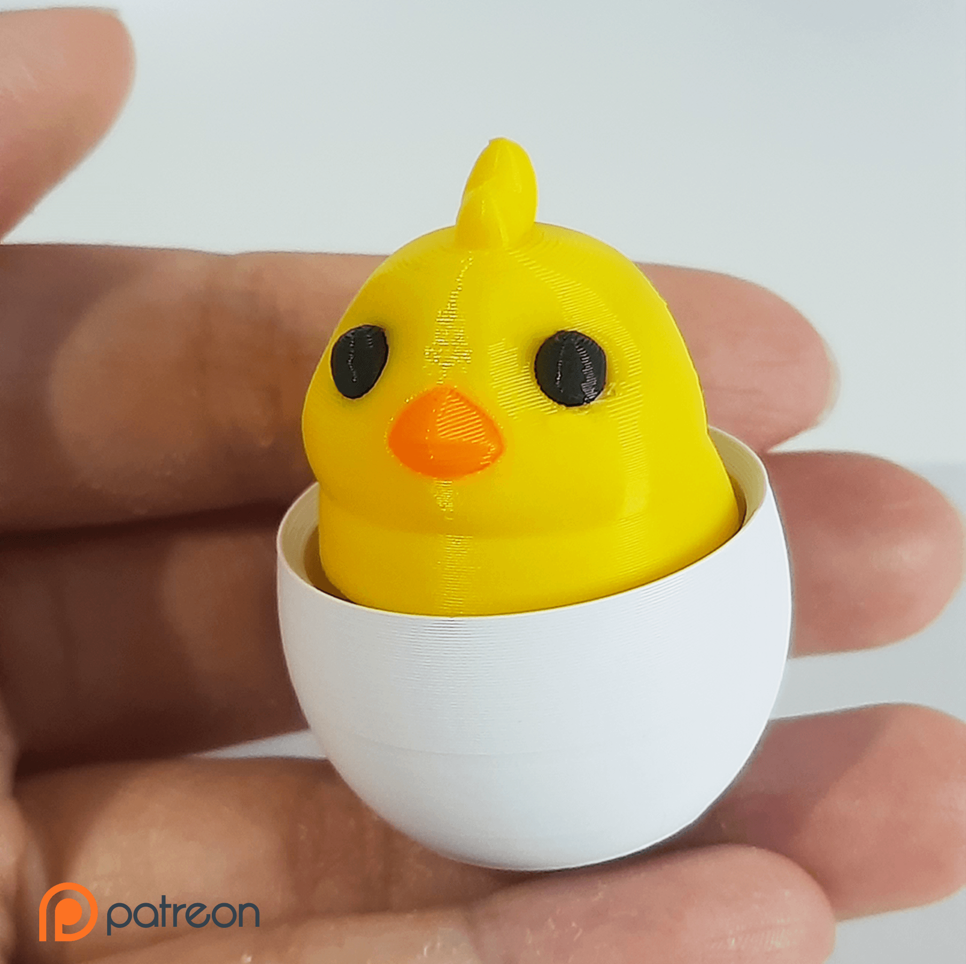 Little Chick Clicker 3d model