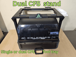 DUAL CREALITY CFS ROLL-OUT STAND 3d model
