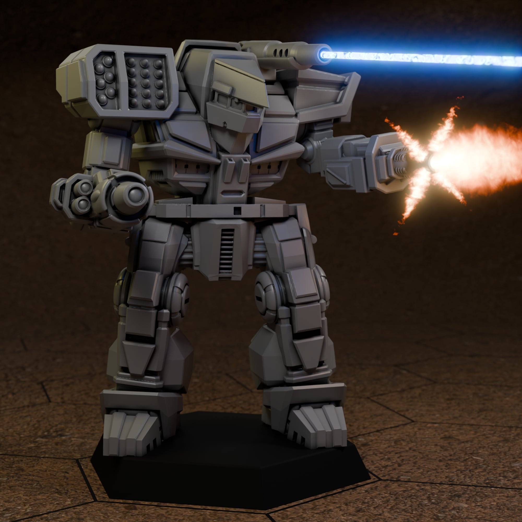 Albatross for American Mecha 3d model