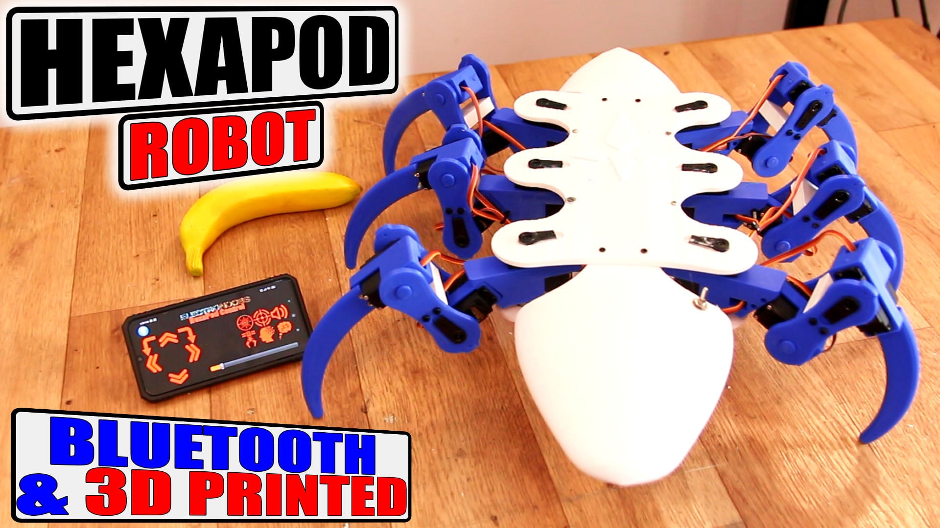 Hexapod Robot Arduino 3d model