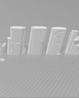 Ashe's Rifle - Overwatch 3d model