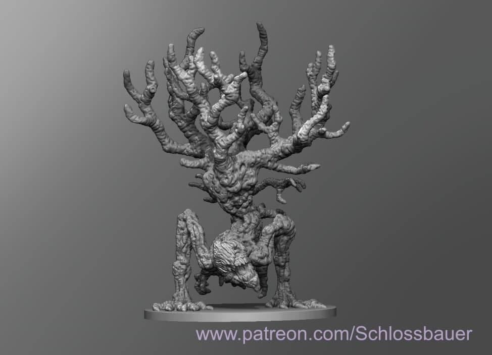 Cursed Tree 3d model