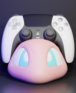 Mew Controller Holder 3d model