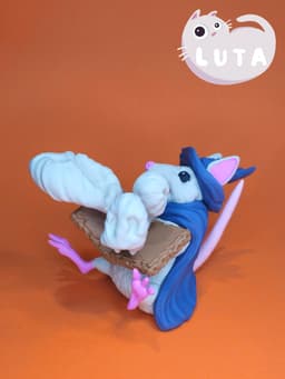 Spooked Rat 3d model