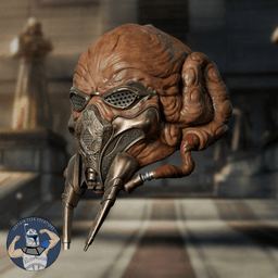 Plo Koon Wearable Helmet 3d model