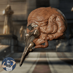 Plo Koon Wearable Helmet 3d model