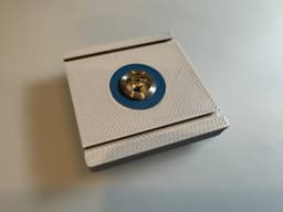 Watchmaker Tool: Mainspring Insertion Jig (Parametric) 3d model