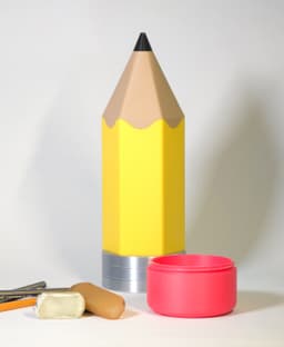 Pencil case 3d model