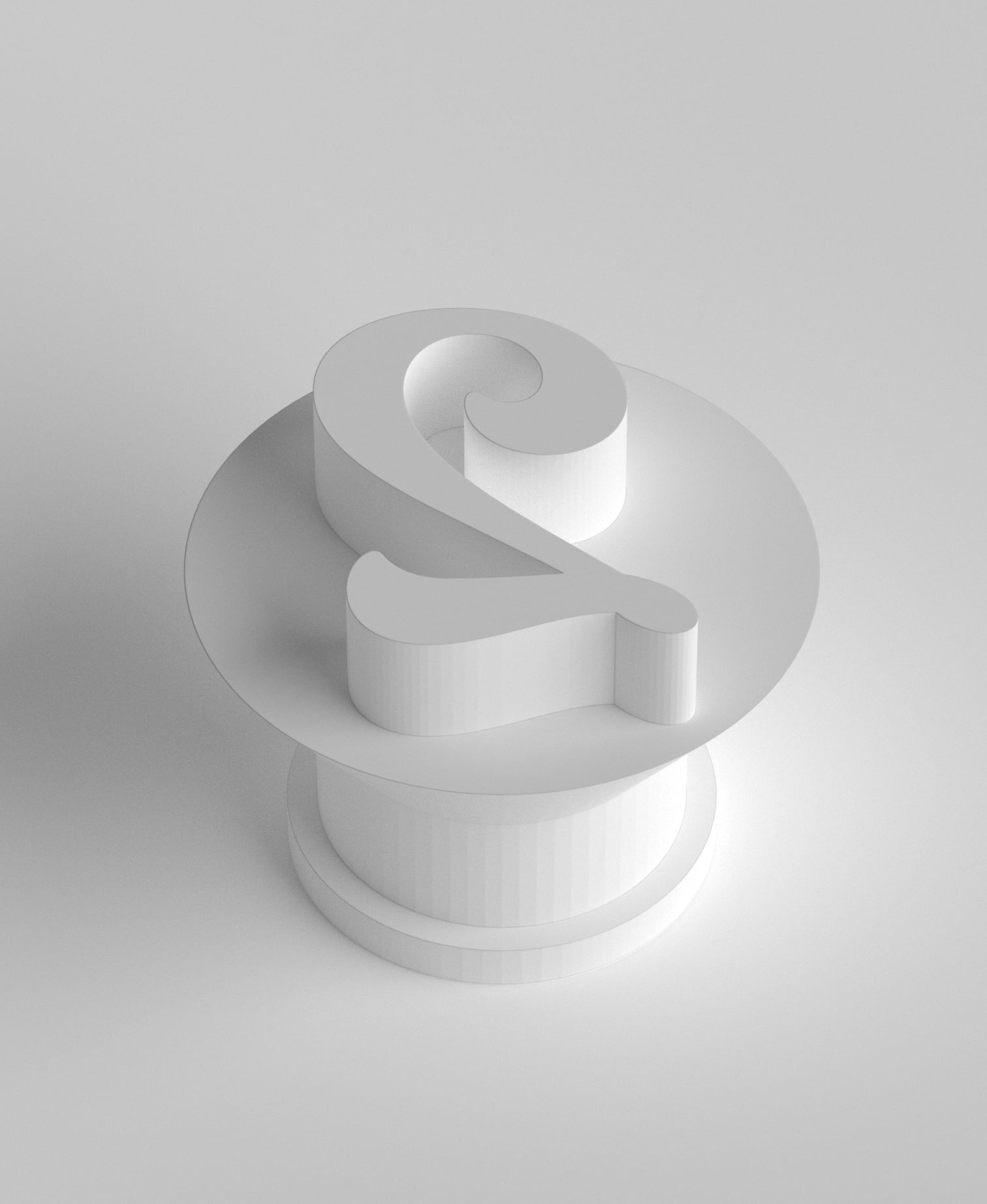 NUMBER STAMPS - GELATO LUXE 3d model