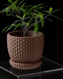 Dragonscale Planter Pot 01 by MODERN MACHINE 3d model