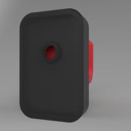 Gancho pared 3d model
