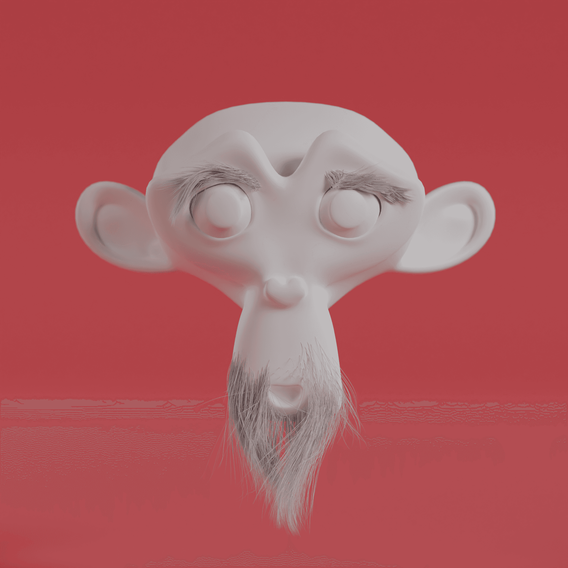 Hairify Wise Suzanne Monkey 3d model