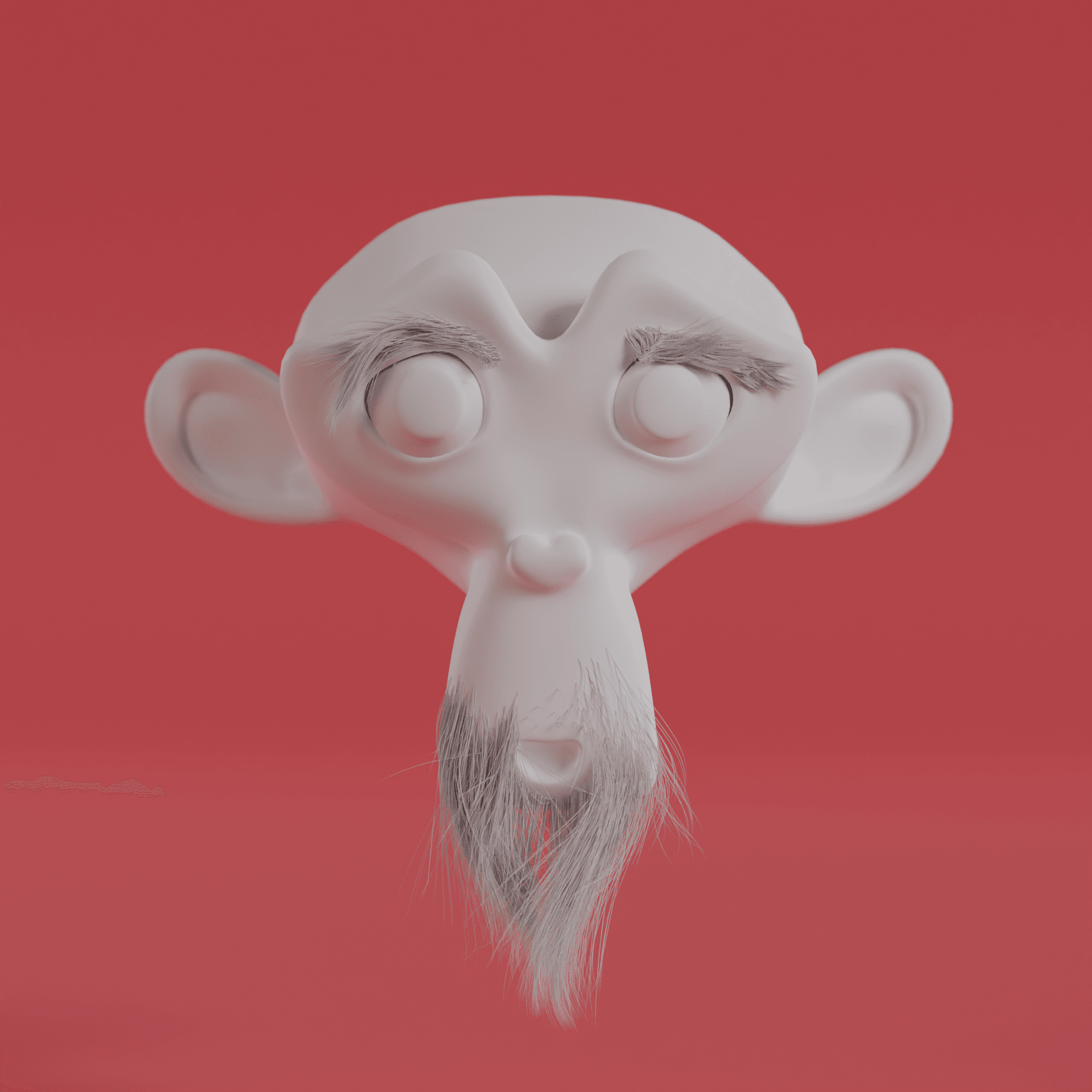 Hairify Wise Suzanne Monkey 3d model