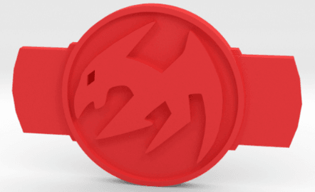 BEYBLADE DRANZER | BITCHIP | EMBLEM SERIES 3d model