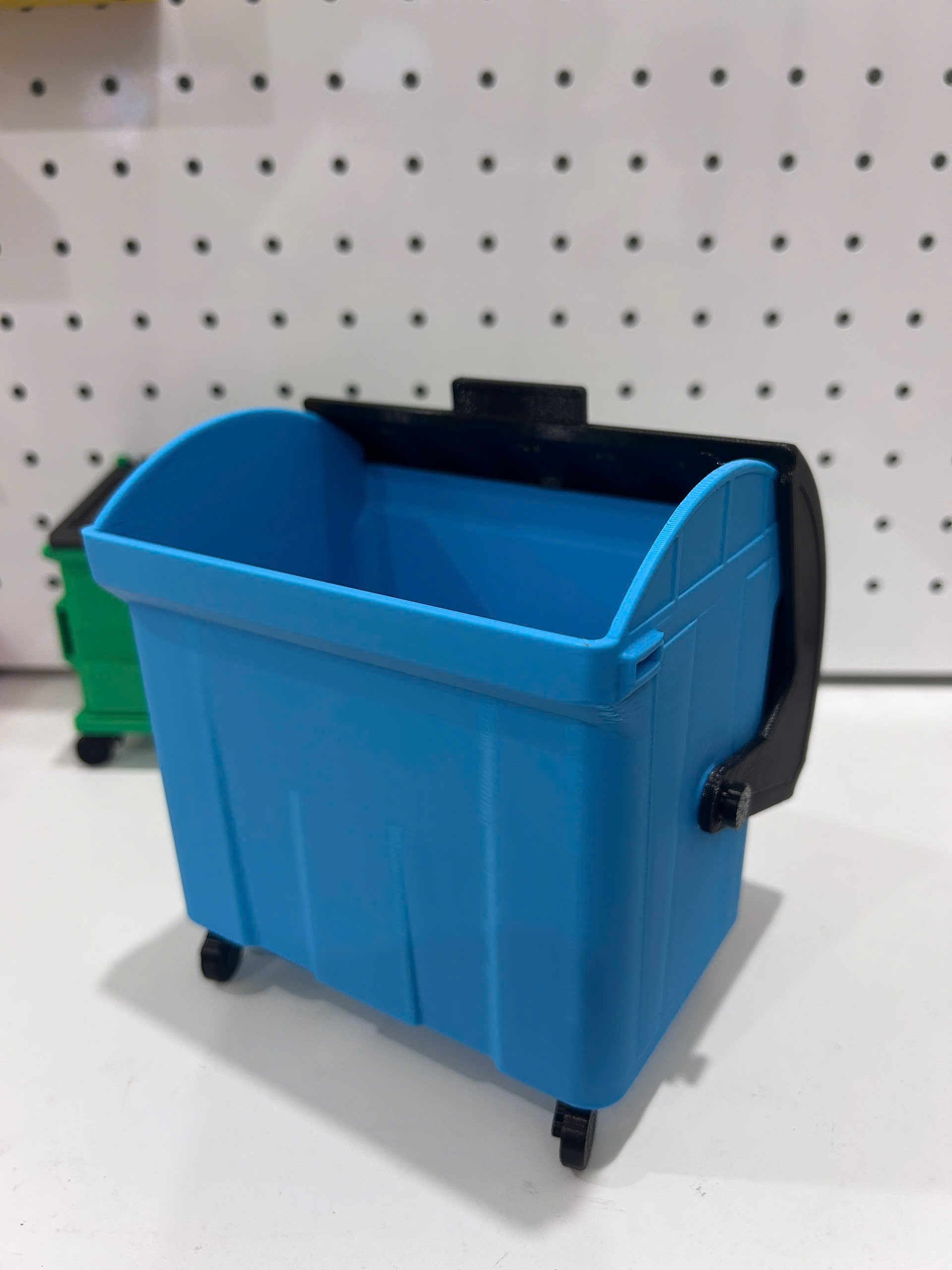The swing-top dumpster 3d model