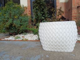Large Scale Knitted Tree Planter 3d model