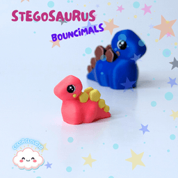 Stegosaurus - Bouncimals 3d model