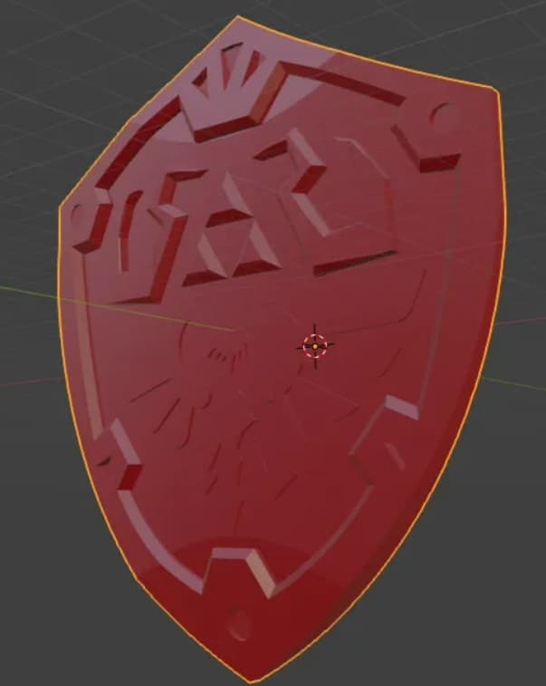 Hylian Shield 3d model