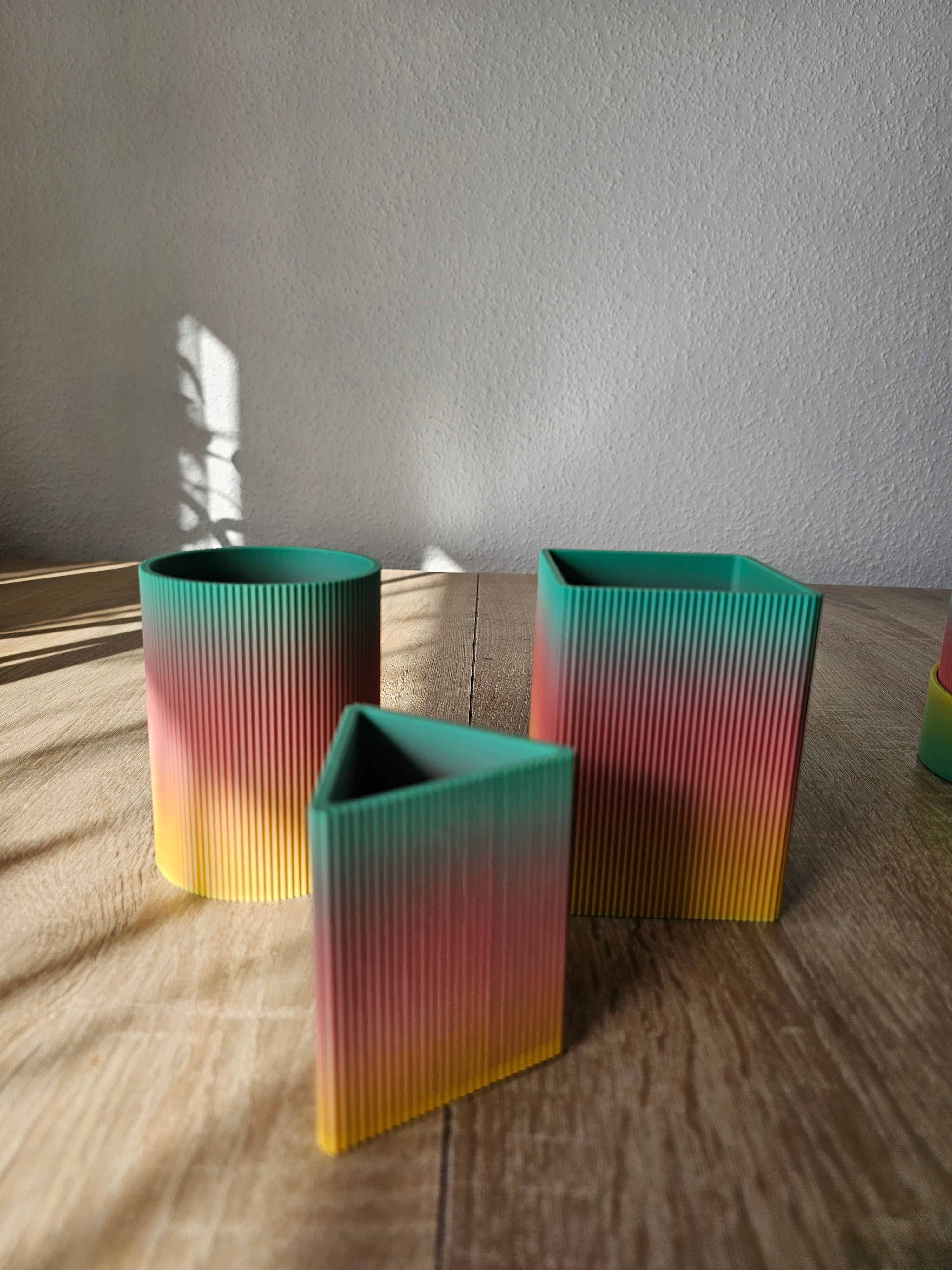 Planter - Triangle Version 3d model