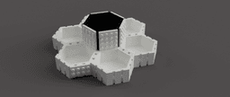 Lego Themed Storage Trays 3d model