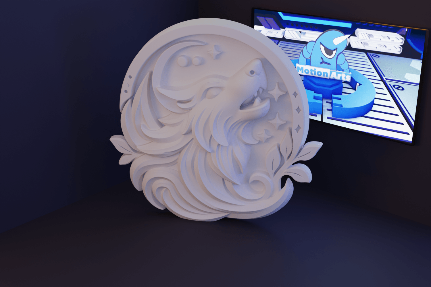 Quadro Lobo.stl 3d model