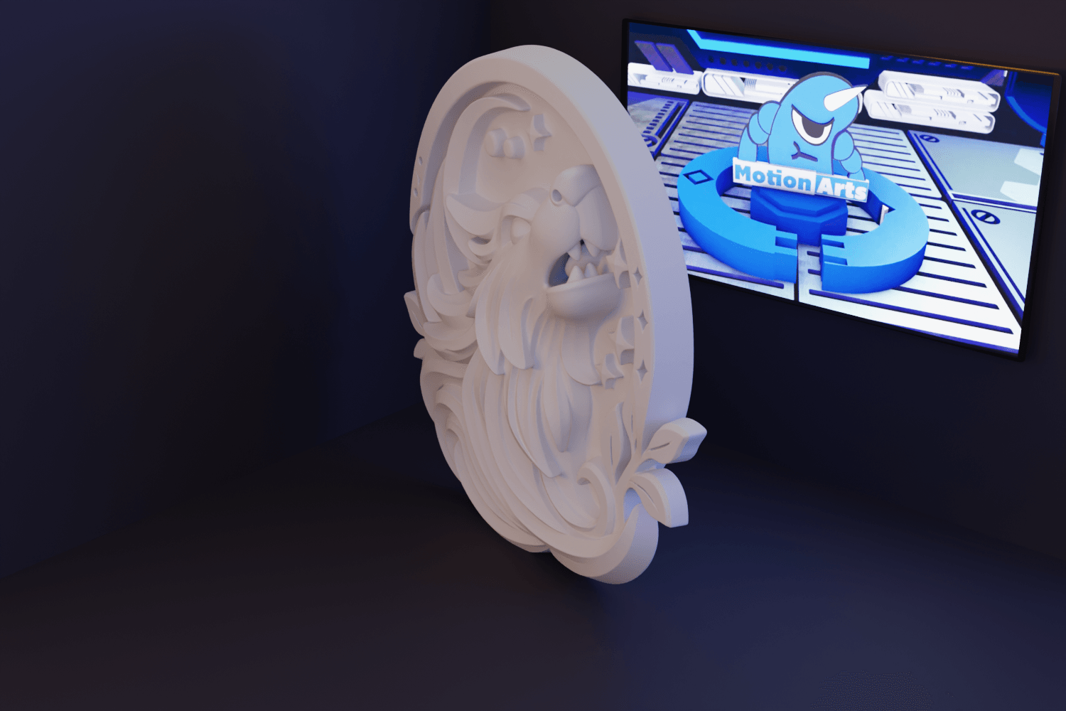 Quadro Lobo.stl 3d model