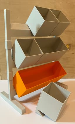 Organisert 3d model