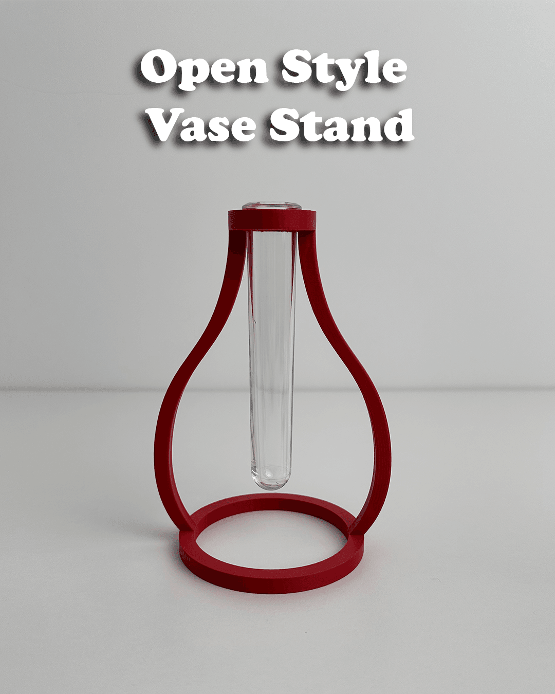 Open Style Vase Stand 3d model