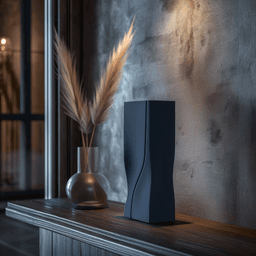 Shadowline Vase for Modern Minimalist Home Decor 3d model