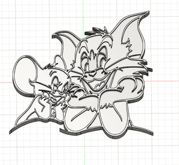 Tom & Jerry 3d model