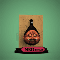 NED Head - Garbage Pail Kids 3d model