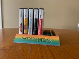 Nintendo DS Game Case Holder With Logo 3d model