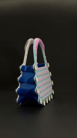 MforS 3D-printed Handbag & Clutch - V2/05 - Plus Pattern 3d model