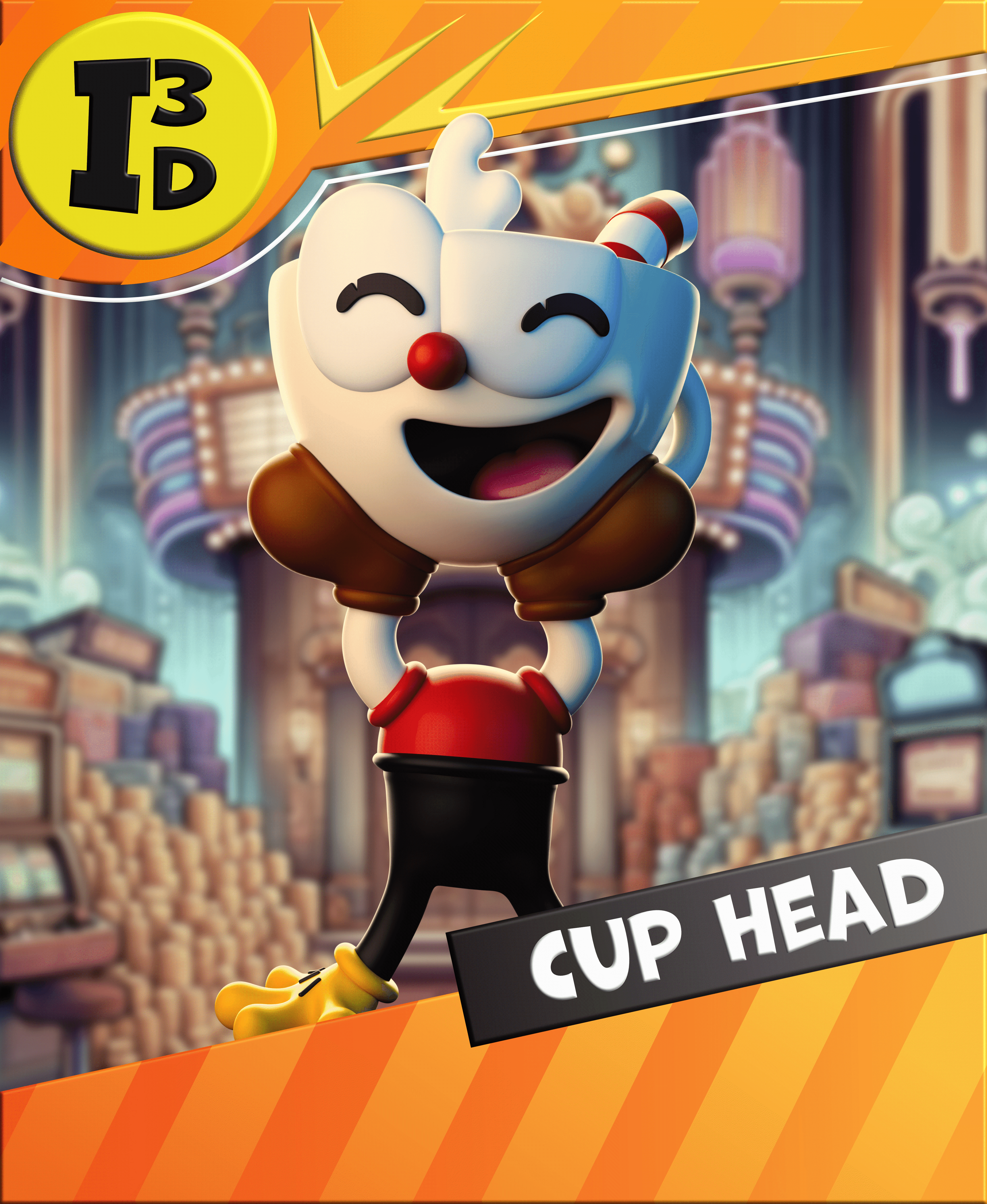 Cuphead 3d model