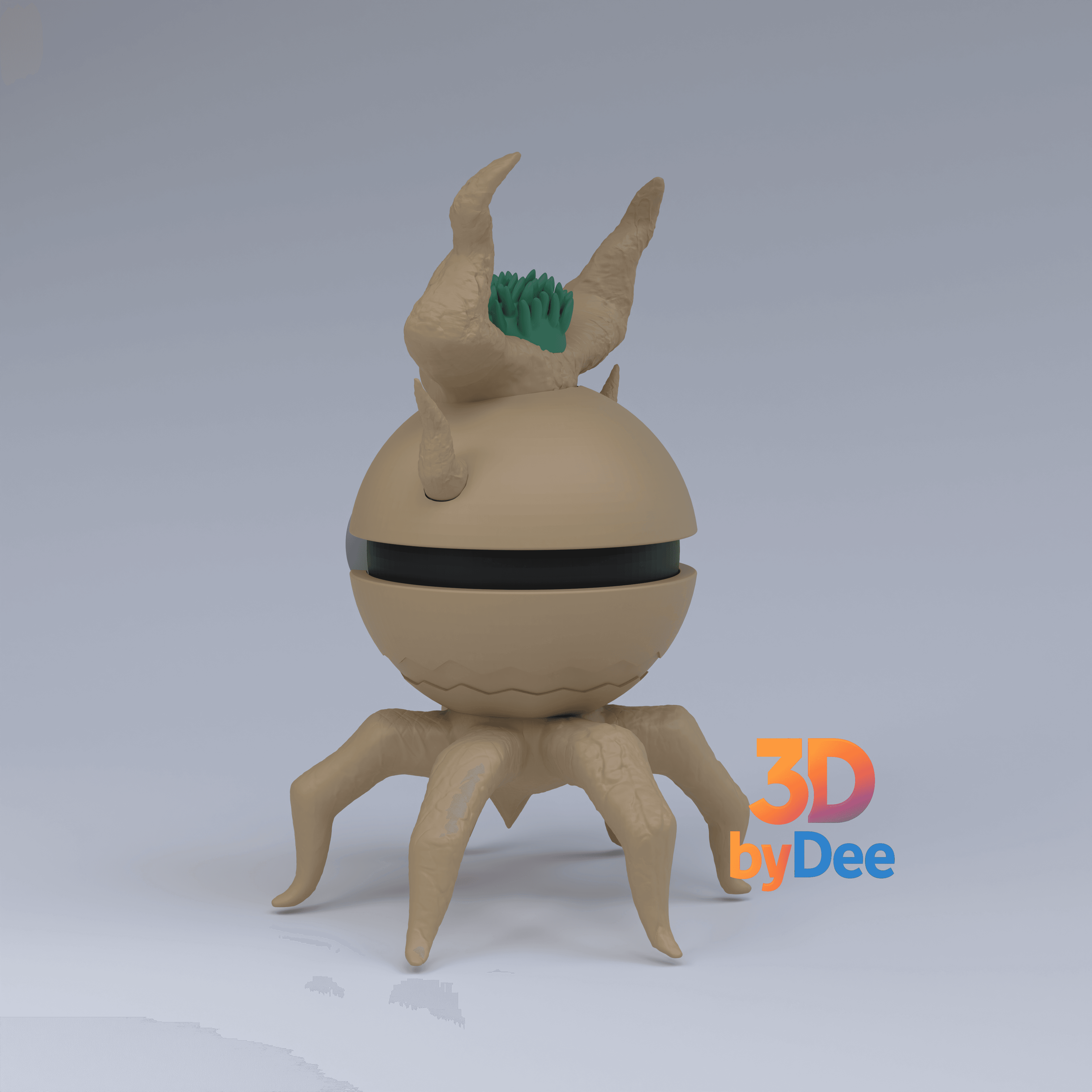 Trevenant Poke Ball 3d model