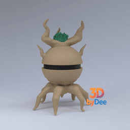 Trevenant Poke Ball 3d model